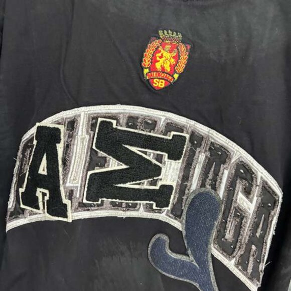 Balenciaga black long-sleeved T-shirt - Picture 3 of 6